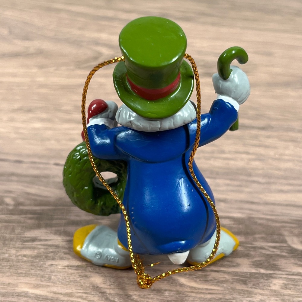 Vintage '92 Avon Ornament Set Disney Christmas Carol Mickey Minnie Scrooge Goofy - Picture 7 of 11